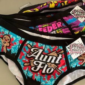 Set of 6 period panties